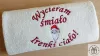 Śmieszny prezent - ręcznik z dedykacją