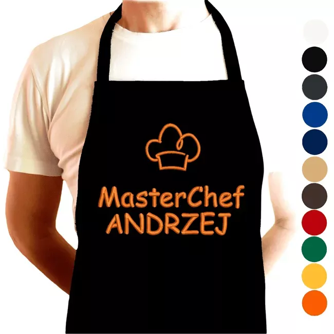 Fartuch MasterChef z haftem - super prezent!