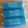 Prezent na Zająca - ręczniki z imionami
