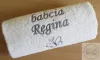 Prezent dla Babci - ręcznik z haftem
