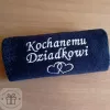 Prezent dla Dziadka - ręczniki z napisem