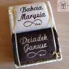 Prezent na Dzień Babci, Dziadka - ręczniki w koszu