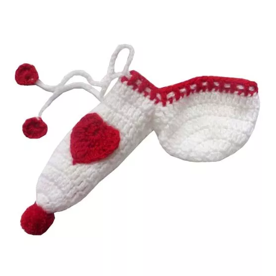 Ocieplacz na siusiaka Amor biały prezent dla dzień chłopaka