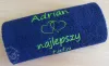 Prezent świąteczny dla Taty - ręcznik z haftem