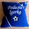 Poduszka z imieniem i piłką