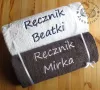Prezent dla Niej, Niego - ręcznik z haftem, personalizacją - 20