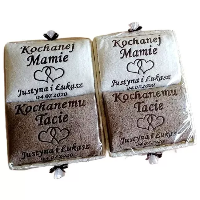 Podziękowania dla Rodziców - personalizowany prezent