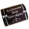 Prezent dla Taty, Ojca, Teścia - ręcznik personalizowany w koszu
