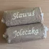 Ręczniki zapakowane na prezent (celofan+wstążeczki), gotowe do wręczenia!