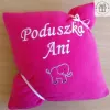 Praktyczny prezent dla dziecka - poduszka z haftem