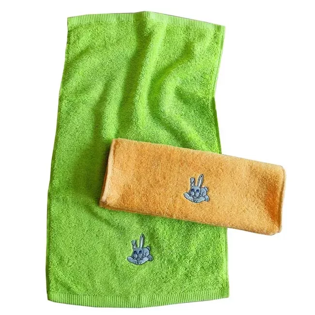 Prezent na Wielkanoc - ręcznik z zajączkiem