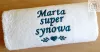 Prezent dla Synowej - ręcznik z napisem