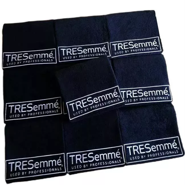 Ręczniki z logo firmy - haft komputerowy