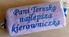 Prezent dla pani kierowniczki - ręcznik z napisem