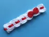 Opaska szydełkowa - kolekcja KOKARDKI HANDMADE - kolory - 4