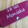 Ręcznik z haftem - prezent na 18 urodziny!