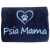 Prezent dla miłośniczki zwierząt, psów, psiary - Ręcznik z haftem napisem Psia Mama