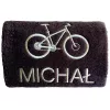 Personalizowany prezent dla rowerzysty, kolarza - ręcznik z rowerem i imieniem, haftem