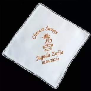 Chrzczonka - biała szatka do Chrztu