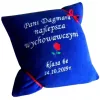 Prezent dla Wychowawczyni - poduszka z napisem, haftem