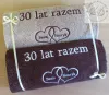 Prezent na 30 Rocznicę Ślubu - ręczniki personalizowane z haftem