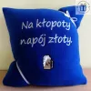 Śmieszna poduszka z piwem