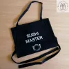Prezent dla miłośnika sushi - fartuch z napisem, haftem