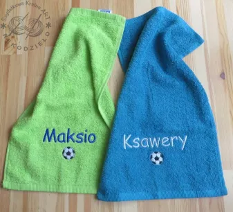 Ręcznik z personalizacją dla niemowlaka, przedszkolaka, dziecka