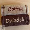 Ręcznik z imieniem, haftem, napisem, dowolnym słowem - GRUBY, 50x100 cm - 12