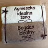 Oryginalny prezent na Ślub - komplet ręczników haftowanych