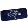 Prezent dla Męża - ręcznik z imieniem i znakiem zodiaku