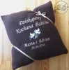 Haftowana poduszka - prezent na Podziękowania dla Babci