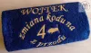 Prezent na 40 urodziny - ręcznik z dedykacją, haftem