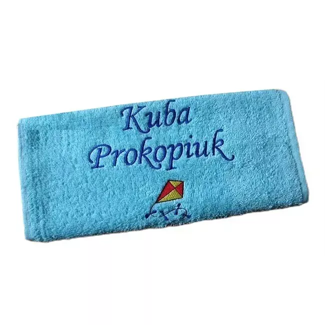 Ręcznik przedszkolaka - z imieniem, nazwiskiem grafiką