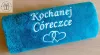 Prezent dla Wnuczki, Córki - ręcznik z napisem