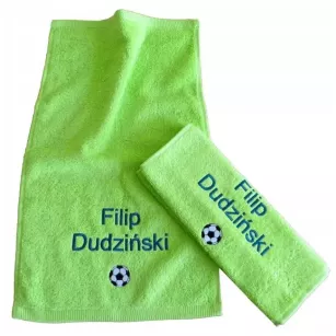 Ręcznik dziecięcy haftowany do przedszkola szkoły (imię, nazwisko, grafika)