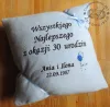 Poduszka z haftem na indywidualne zamówienie - DOWOLNA DEDYKACJA I GRAFIKA - 43