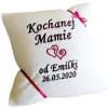 Prezent dla Mamy - poduszka z dedykacją, napisem, haftem