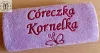 Prezent dla Córki - ręcznik z napisem
