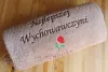 Prezent dla wychowawczyni - ręcznik z dedykacją
