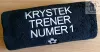 Prezent dla Trenera - ręcznik personalizowany z haftem