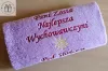 Prezent dla Wychowawczyni - ręcznik z dedykacją