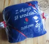 Prezent na 18 urodziny - poduszka z dedykacją